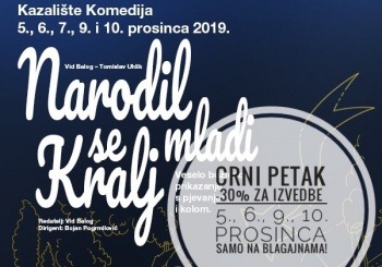 Crni petak u Komediji – popust od 30% za pojedine izvedbe!