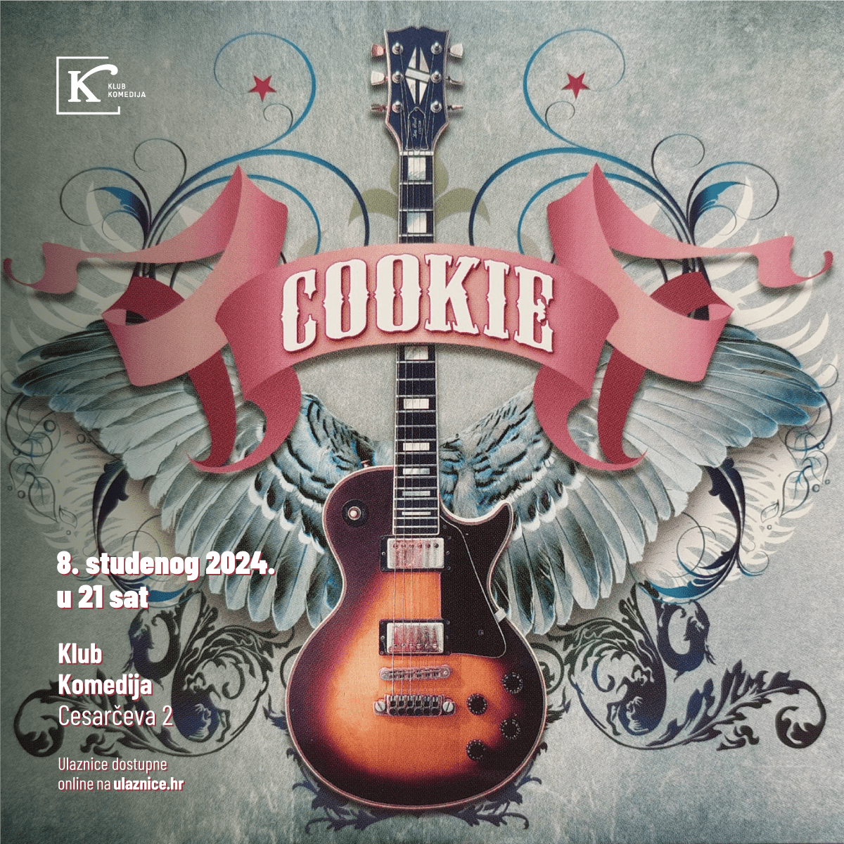 COOKIE & THE MONSTERS, koncert za prijatelje