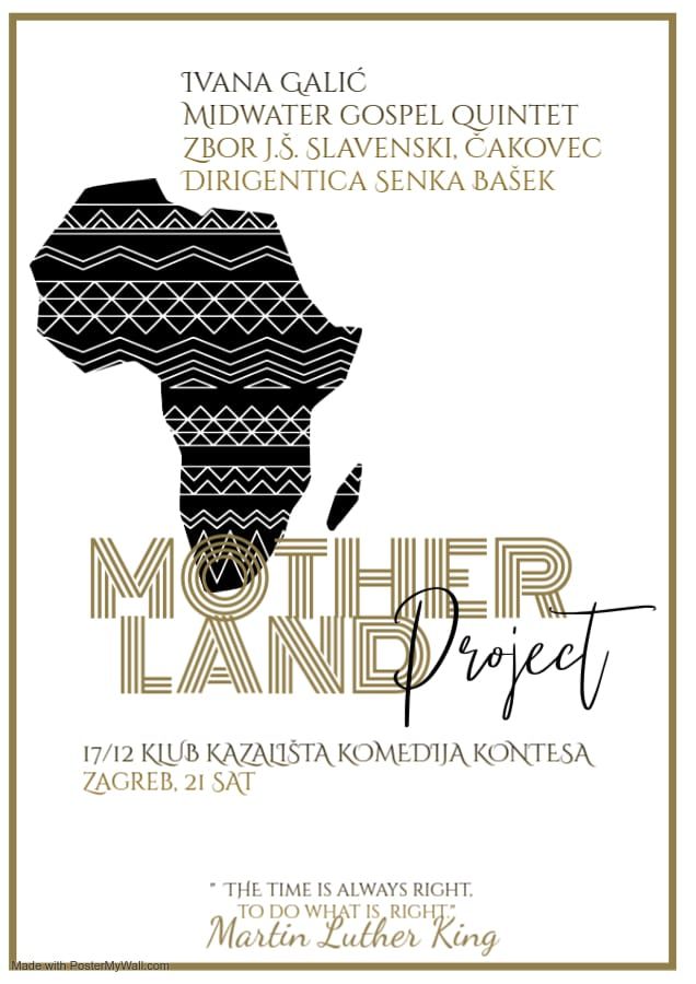 IVANA GALIĆ & MIDWATER GOSPEL QUINTET: MOTHER LAND PROJECT